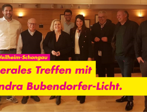 Bericht zum Liberalen Treffen mit Sandra Bubendorfer-Licht am 02.11.2021
